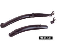 Strasser Komponenten Steckschutzblech - Set,  24"-26", schwarz