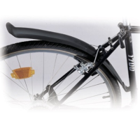 Strasser Komponenten Steckschutzblech - Set,  24"-26", schwarz