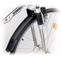 Strasser Komponenten Steckschutzblech - Set,  24"-26", schwarz