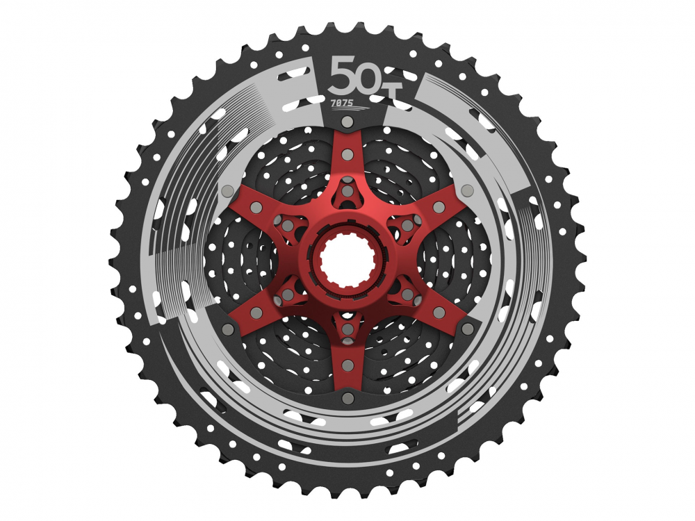 SunRace Kassette 11-fach, 11-50Z Metallic