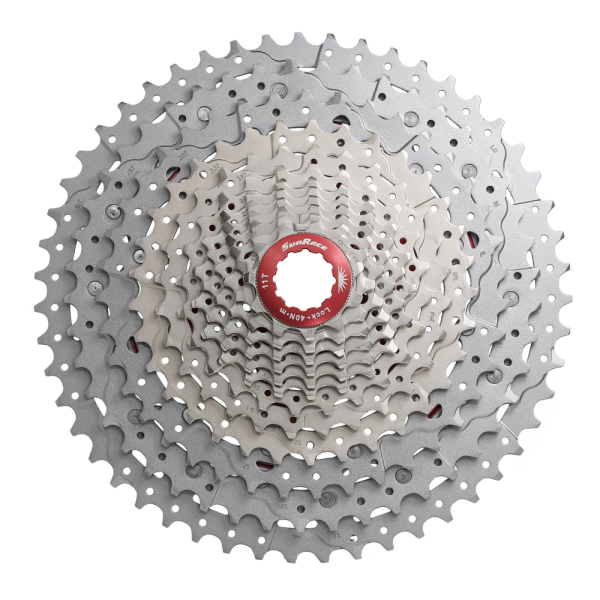 SunRace Kassette 12-fach, 11 - 51 Zähne, Metallic