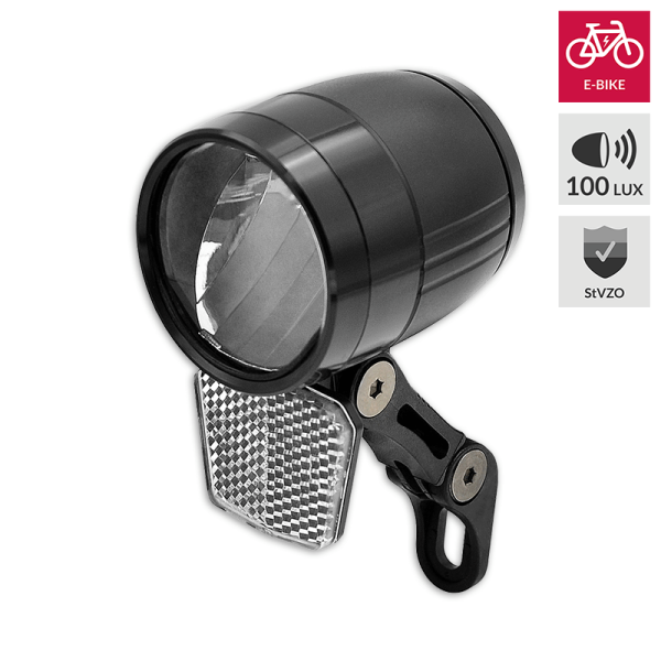 Lynx Scheinwerfer E-Bike, Max+ 100 Lux