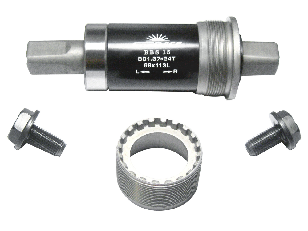 SunRace Tretlager BSA 68- 111mm, mit 4 Kant [Stück]