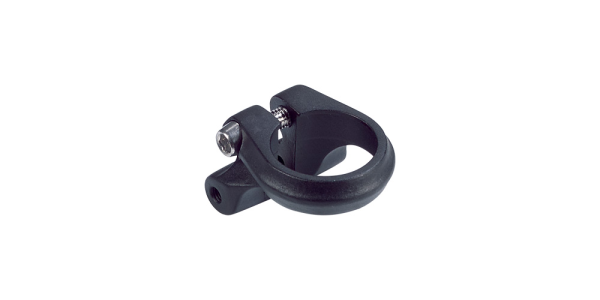 Strasser Komponenten Sattelstützenklemme, 31,8 mm mit Gepäckträgeraufnahme