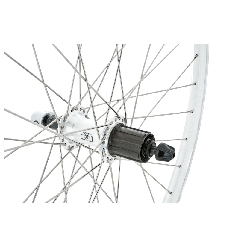Strasser Komponenten Hinterrad 26" MTB, 8/9-fach Body, silber
